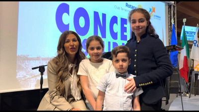 Concerto Solidarietà Rotary per bambini ucraini con Claudia Conte