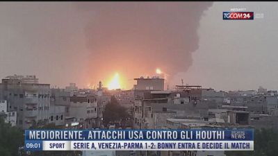 Breaking News delle 09.00 | Medioriente, attacchi Usa contro gli Houthi