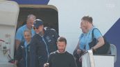 Guardiola e Haaland, l'arrivo del City in Florida