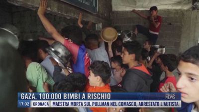 Breaking News delle 17.00 | Gaza, 100.000 bimbi a rischio