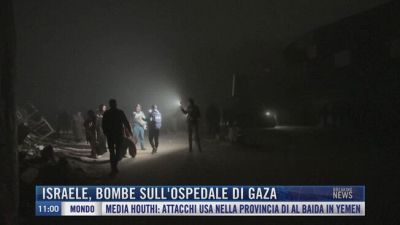 Breaking News delle 11.00 | Israele, bombe sull'ospedale di Gaza