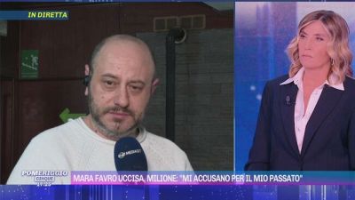 Mara Favro uccisa, Milione: "Mi accusano per il mio passato"
