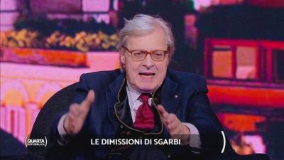Le dimissioni di Vittorio Sgarbi