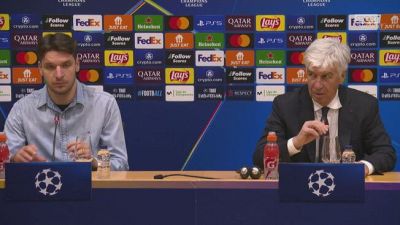 Barcellona-Atalanta, la conferenza integrale di Gasperini