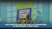 Tifosi provocano, CR7 li zittisce a modo suo