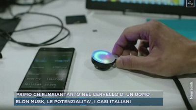 Primo chip impiantato nel cervello di un uomo