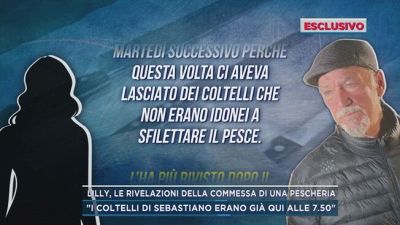 Lilly, le rivelazioni della commessa di una pescheria