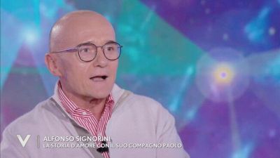 Alfonso Signorini e la sua storia d'amore con Paolo