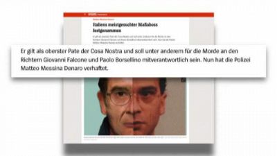 L'arresto di Messina Denaro sulle prime pagine dei media mondiali
