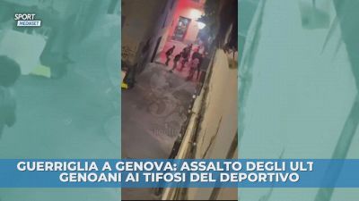 Guerriglia urbana a Genova