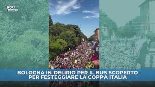 Bologna, che festa per la Coppa Italia!
