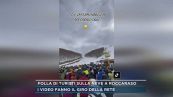 Folla di turisti sulla neve a Roccaraso