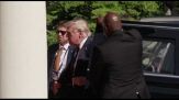 G7, Donald Trump è arrivato a Evian