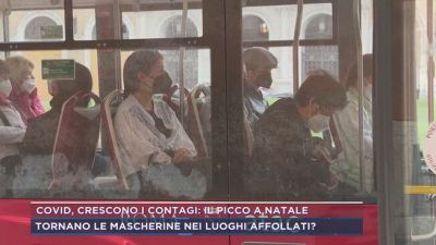 Covid, crescono i contagi: il picco a Natale