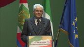 Mattarella celebra il 25 aprile, "È sempre tempo di Resistenza"