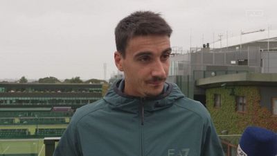 Sonego in esclusiva: "Bello essere a Wimbledon"
