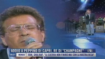 Breaking News delle 09.00 | Addio a Peppino Di Capri, Re di "Champagne"
