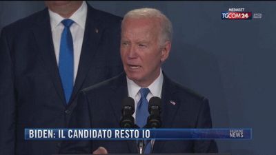 Breaking News delle 11.00 | Biden: il candidato resto io