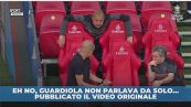 Ecco con chi parlava Guardiola