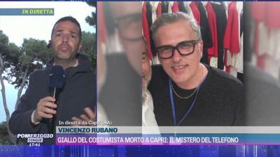 Giallo del costumista morto a Capri: il mistero del telefono