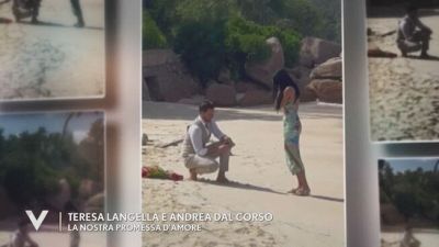 Teresa Langella e Andrea Dal Corso: "La nostra promessa d'amore"