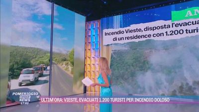 Ultim'ora, enorme incendio a Vieste