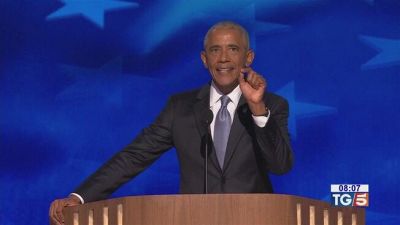 Obama con Harris "Yes she can"