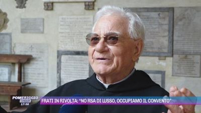 Frati in rivolta: "No rsa di lusso, occupiamo il convento"