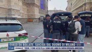 Breaking News delle 17.00 | Evaso da Bollate, suicida dal Duomo di Milano
