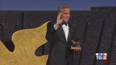George Clooney conquista Venezia