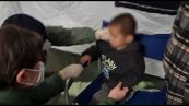 Nave militare italiana rientra con a bordo i bambini palestinesi