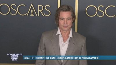 Brad Pitt compie 61 anni: compleanno con il nuovo amore