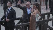 Jeff Bezos e Lauren Sanchez sposi in Laguna tra una folla di star