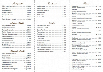 piccadilly menu 2