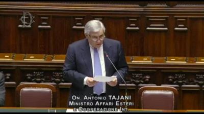 Tajani: a Israele messaggio chiaro, ritiri legge su pena di morte