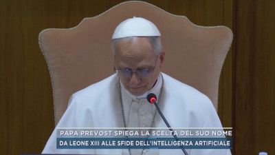 Papa Prevost spiega la scelta del suo nome