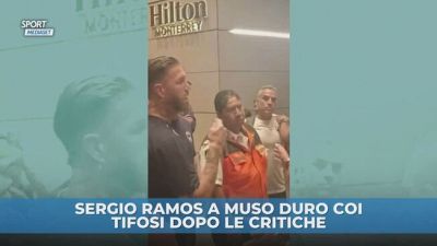 Sergio Ramos a muso duro coi tifosi dopo le critiche