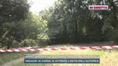 Roma, la neonata e la donna ritrovata a Villa Pamphilj