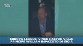 La gioia del Principe William per l'Aston Villa