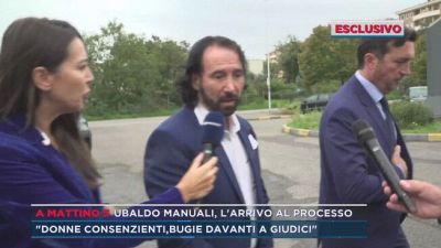 Ubaldo Manuali, l'arrivo al processo