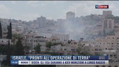 Breaking News delle 14.00 | Israele, "Pronti all'operazione di terra"