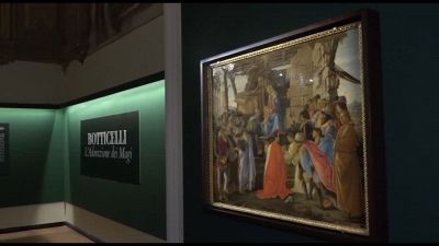 "L'Adorazione dei magi" di Botticelli in mostra a Napoli
