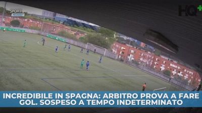 Incredibile in Spagna: arbitro prova a fare gol. Sospeso a tempo indeterminato