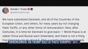 Breaking News delle 21.30 | Groenlandia, da Trump dazi ai paesi europei