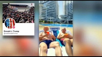 In un video AI la "riviera di Gaza" di Trump: soldi dal cielo e lusso