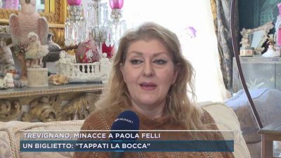 Trevignano, minacce a Paola Felli
