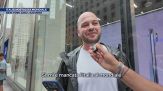 In giro per New York con la maglia dell'Italia