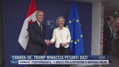 Breaking News delle 14.00 | Canada-Ue, Trump minaccia pesanti dazi