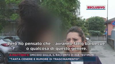 Omicidio Giulia Tramontano, il racconto di due testimoni