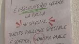 Compromesso a Vignate, si gioca a calcio solo con i palloni di spugna